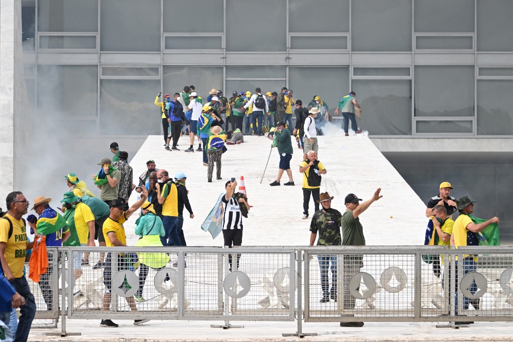 World Leaders Slam Bolsonaro Supporters' Invasion Of Brazil's Congress