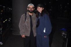 Anushka Sharma And Virat Kohli Return To Mumbai After Holiday Anushka Sharma And Virat Kohli Return To Mumbai After Holiday