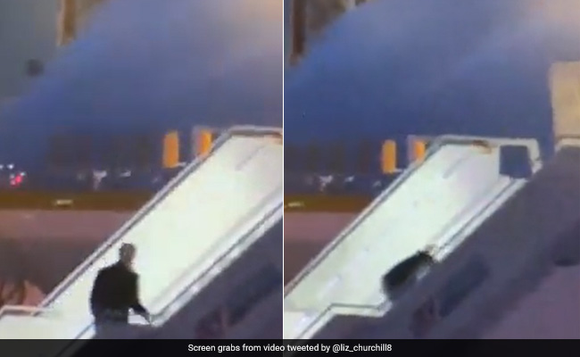 Video: Joe Biden Stumbles, Falls On Plane's Stairs While Leaving Poland