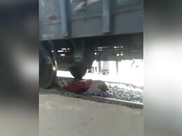 Video: Woman Falls Under Moving Train, Here's What Happened Next Video: Woman Falls Under Moving Train, Here's What Happened Next