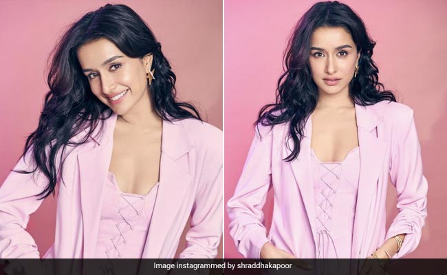 Shraddha Kapoor Is In The Mood For Monochrome In Pretty Pink Layers