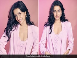 Shraddha Kapoor Is In The Mood For Monochrome In Pretty Pink Layers Shraddha Kapoor Is In The Mood For Monochrome In Pretty Pink Layers