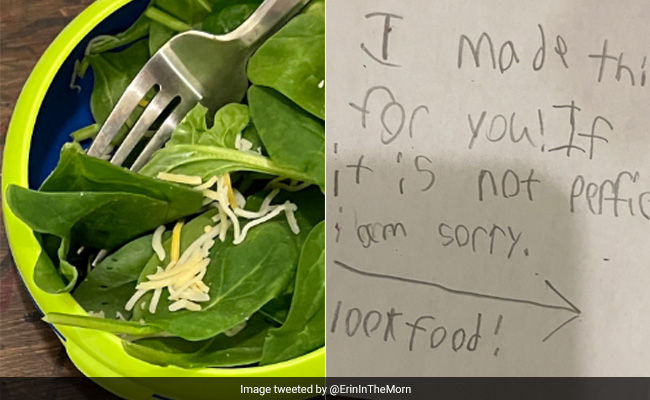 Little Boy Prepares Meal For His Mother Suffering From Covid, Melts The Internet