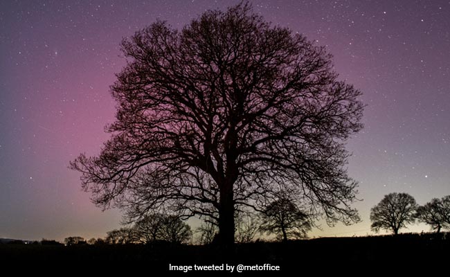 Rare Northern Lights Dazzle Across UK In Spectacular Display. See Pics