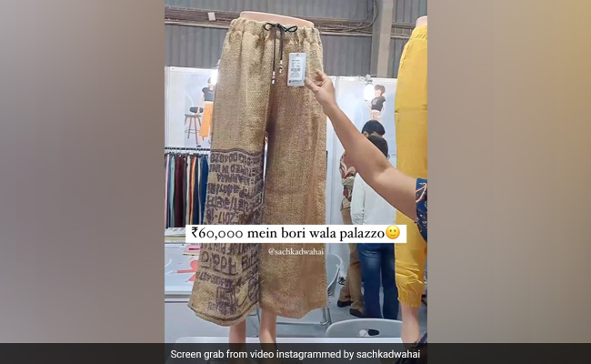 <i>"Bori Wala Palazzo"</i>: This Expensive Product Drives Internet Crazy