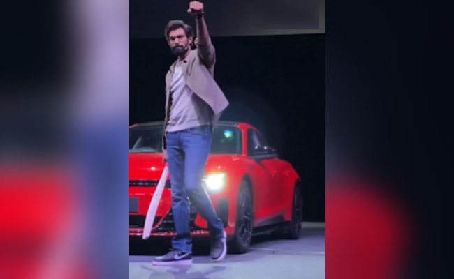 <i>Rana Naidu</i> Trailer Launch: Rana Daggubati's Dramatic Entry In Red Car, Bat In Hand