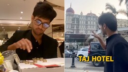 Viral Video: Mumbai Influencer Eats At Taj Hotel And Pays Bill With "Chillar". Internet Reacts