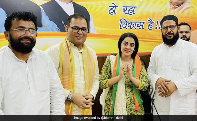 BJP's Kausar Jahan Is Delhi's New Haj Committee Chief, Wrests Post From AAP