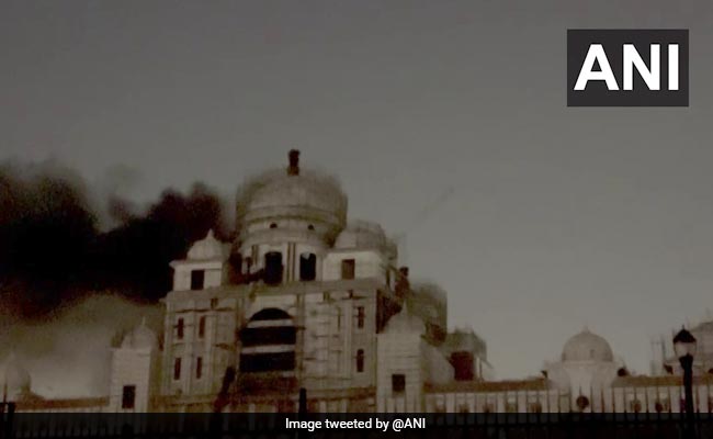 Fire In Telangana's New Secretariat Days Before Inauguration