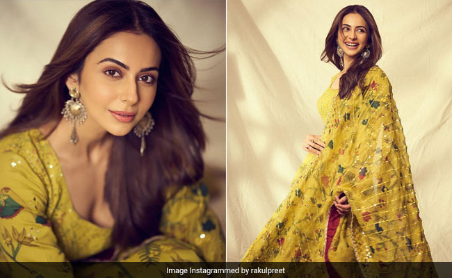 Rakul Preet Singh's Mustard <i>Anarkali</i> Is Setting The Ethnic Bar Too High