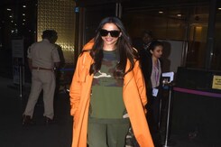 Deepika Padukone Makes A Style Statement At The Airport Deepika Padukone Makes A Style Statement At The Airport