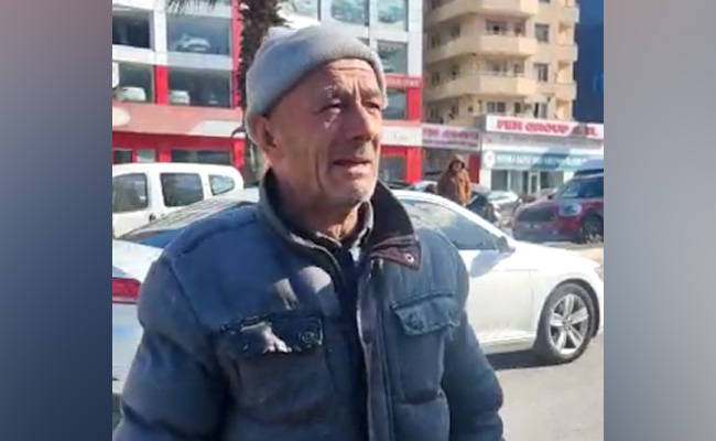 Video: Man Points At Rubble, Cries For His Family Killed In Turkey Quake