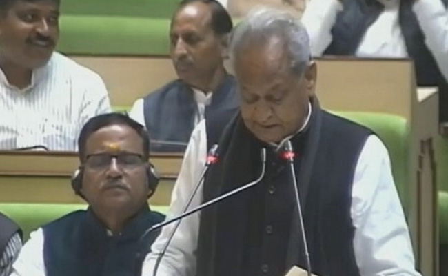 Ashok Gehlot Announces Rs 19,000 Crore Inflation Relief Package In Budget