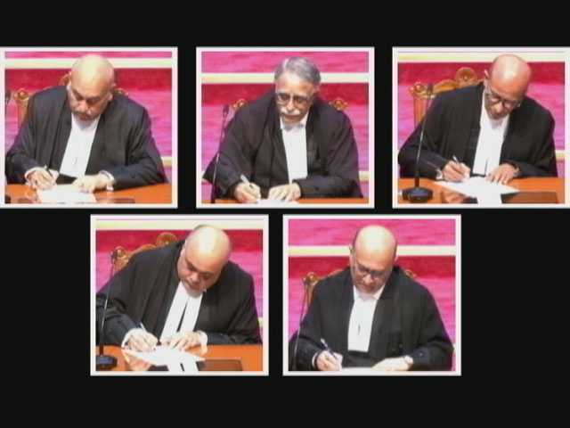 Five Supreme Court Judges Sworn In Today