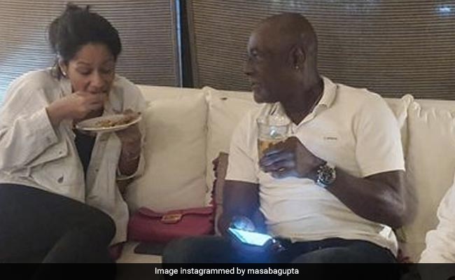 A Look At Masaba Gupta's "Busy Week" With Dad Viv Richards And Family