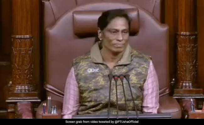 PT Usha Chairs Rajya Sabha Proceedings, Hopes To "Create Milestones"