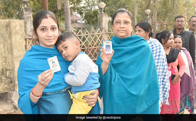 Tripura Records Nearly 88 Per Cent Voter Turnout On Poll Day