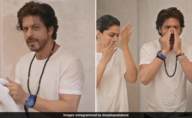 Shah Rukh Khan Gets Ready With Deepika Padukone And His Blue Audemars Piquet Rs 4.94 Crore Watch