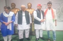 Photo War Between BJP, Akhilesh Yadav's Party Over Prayagraj Shootout Photo War Between BJP, Akhilesh Yadav's Party Over Prayagraj Shootout