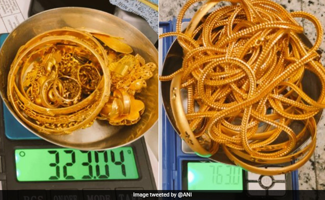 Tied To Feet, Hidden In Shoes: Gold Worth Rs 7 Crore Seized At Hyderabad Airport