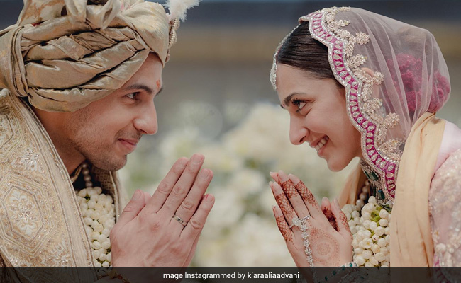 Kiara Advani And Sidharth Malhotra Share Wedding Pics With <i>Shershaah</i> Twist: "Permanent Booking"