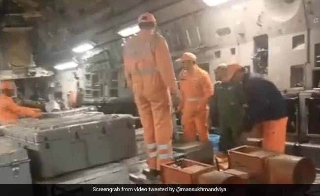 Medical Equipment Worth Over Rs 7 Crore Sent To Turkey, Syria: India