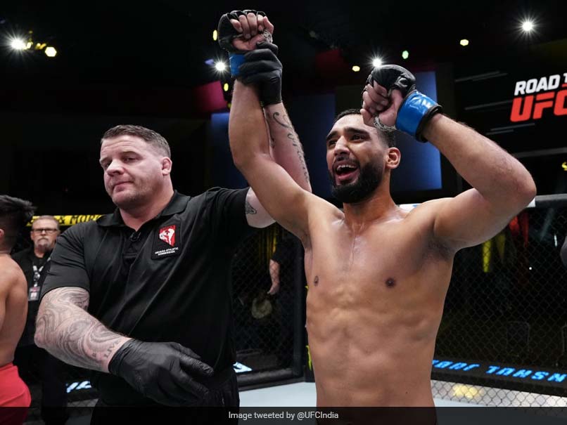 Watch: The Moment India's Anshul Jubli Made History By Earning His First UFC Contract