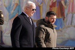 US President Makes Surprise Visit To Kyiv US President Makes Surprise Visit To Kyiv