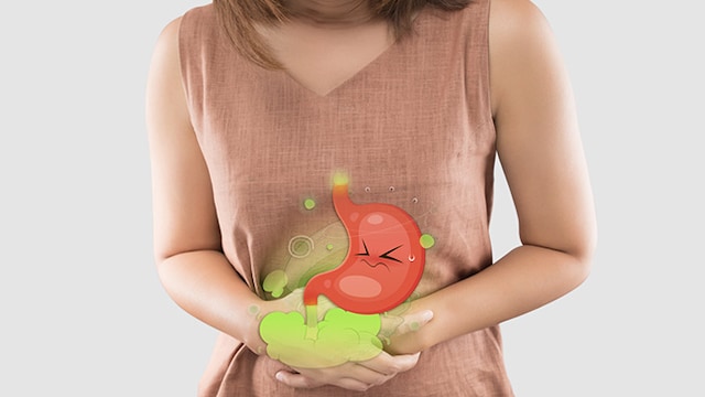 Poor lifestyle choices could lead to gut issues