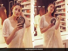 Alia Bhatt Exudes Elegance In A White Torani <i>Saree</i> With A Chic Cutout At The Back Alia Bhatt Exudes Elegance In A White Torani <i>Saree</i> With A Chic Cutout At The Back