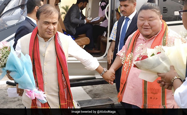 Photo Of Nagaland Minister Holding Hand With Assam Leader Goes Viral. He Responds