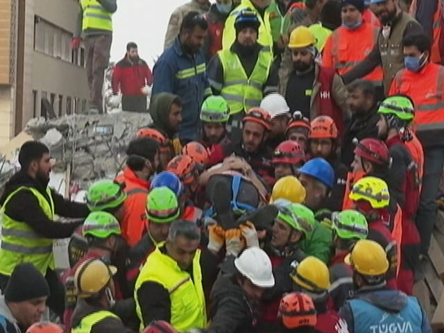 On Camera, One Person Pulled Out From Rubble In Quake-Hit Turkey