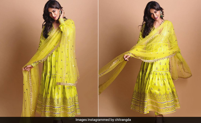 The Sun Shines Brighter Today Or Wait, Was That Chitrangda Singh In A Bright <i>Anarkali?</i>