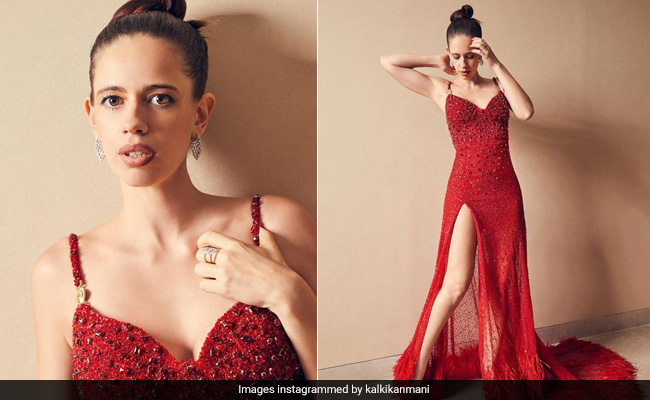 We Found A Rose After Rose Day And That's Kalki Koechlin In A Red Sequinned Gown