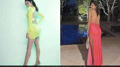 bollywood backless dresses Kiara Advani and Isha Ambani stun in backless gowns at Anant Ambani-Radhika Merchant's pre-wedding gala : Bollywood News