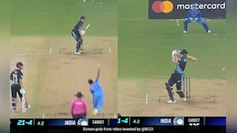 Watch: Umran Malik's 150 km/h Delivery Sends Bail Flying Beyond 30-Yard Circle