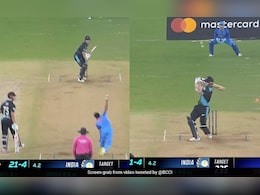 Watch: Umran Malik's 150 km/h Delivery Sends Bail Flying Beyond 30-Yard Circle
