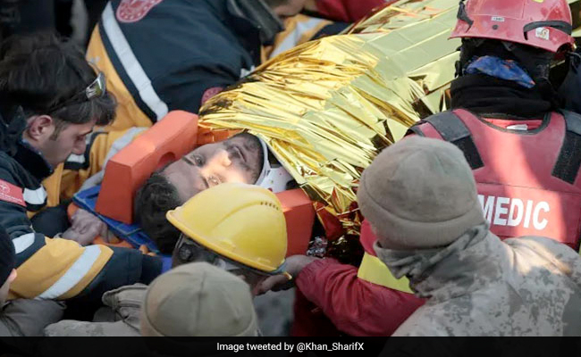 Man Pulled Out Of Rubble 160 Hours After Turkey Earthquake