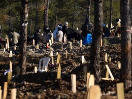 As Turkey Earthquake Deaths Top 46,000, Families Pray For Graves As Turkey Earthquake Deaths Top 46,000, Families Pray For Graves