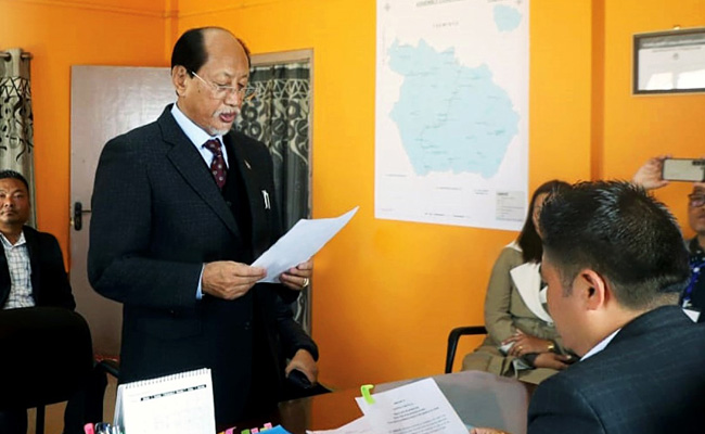 Neiphiu Rio Set To Be Nagaland Chief Minister For Record 5th Term
