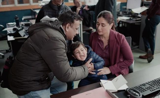 On Jeh's Birthday, Kareena Kapoor Shares Pics Of Him Refusing To Leave Her Lap