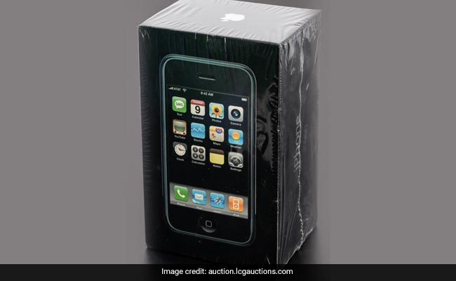 Apple's Unopened First-Generation iPhone Auctioned For More Than Rs 50 Lakh