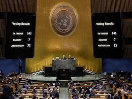 India Abstains From UN General Assembly Vote On "Lasting Peace" In Ukraine India Abstains From UN General Assembly Vote On "Lasting Peace" In Ukraine