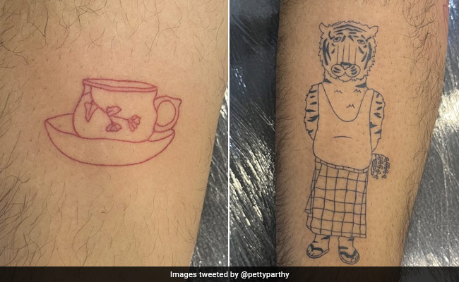 Man's Unique Tattoos To Remember His Grandparents Leaves Internet Emotional