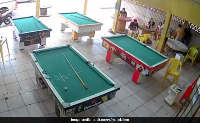 On Camera, Brazilian Man Kills 7 After Being Laughed At For Losing At Pool