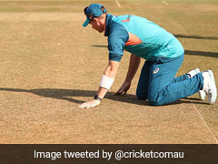 <i>Besharam Rang</i>...": Memes Galore As Steve Smith Inspects Pitch Ahead Of First Test Against India