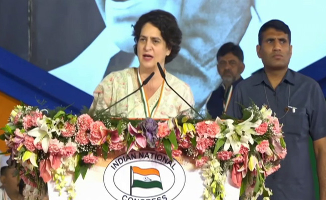 "Centre Sending Probe Agencies To Chhattisgarh As...": Priyanka Gandhi