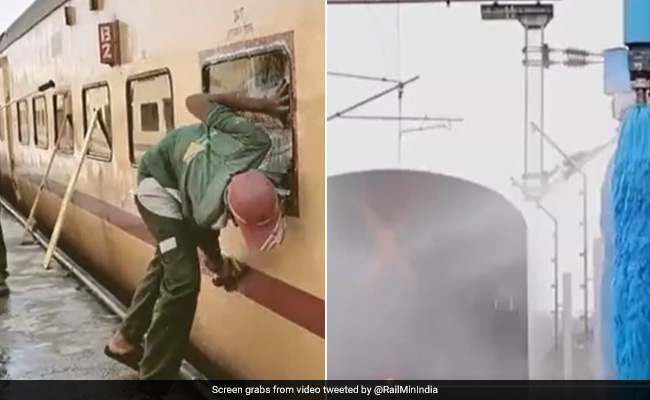 Railways Shares Video Of How Train Cleaning Has Changed Over The Years