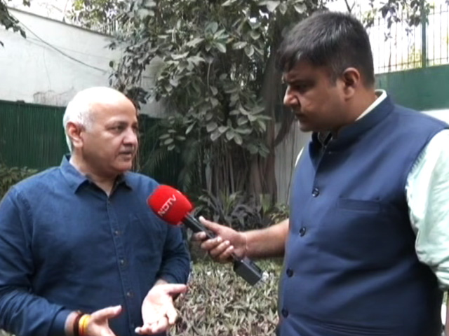 "Will Answer Every Question, Not Running Away": Manish Sisodia To NDTV
