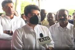 Jyotiraditya Scindia Inaugurates Multi-Level Car Parking Facility At Chennai Airport Jyotiraditya Scindia Inaugurates Multi-Level Car Parking Facility At Chennai Airport